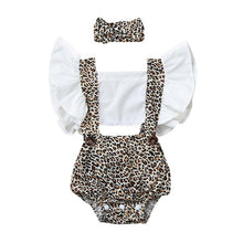 Load image into Gallery viewer, Leopard Print with Ruffles Outfit
