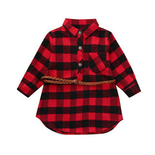 Load image into Gallery viewer, Pretty Plaid Print Dress
