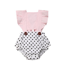 Load image into Gallery viewer, Newborn Baby Girls Backless Romper
