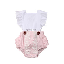 Load image into Gallery viewer, Newborn Baby Girls Backless Romper

