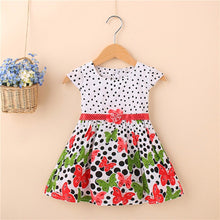 Load image into Gallery viewer, Polka Dot with Butterfly Print Dress
