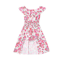 Load image into Gallery viewer, Sleeveless Off Shoulder Floral Ankle Length Dress
