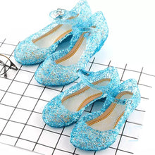Load image into Gallery viewer, Toddler Infant Kids Baby Girls Wedge Cosplay Party Single Princess Shoes Sandals Children High Heel Girls Shoes Performance prop
