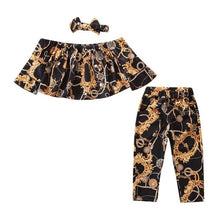 Load image into Gallery viewer, Off Shoulder Outfit with Bow
